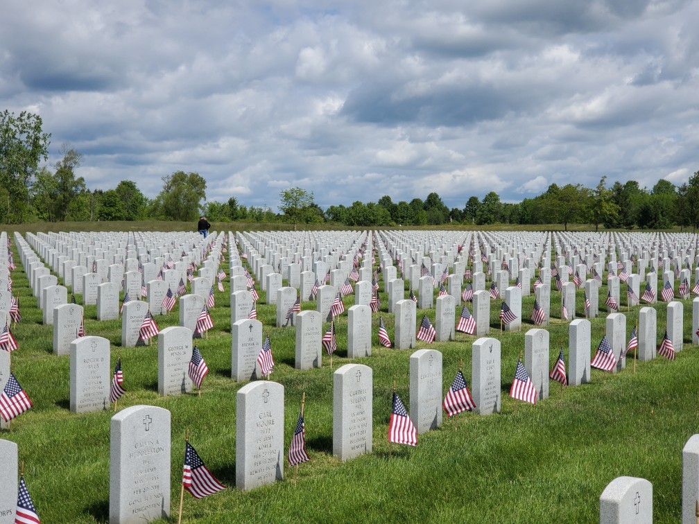 Memorial Day sadness, mystery, and humor
