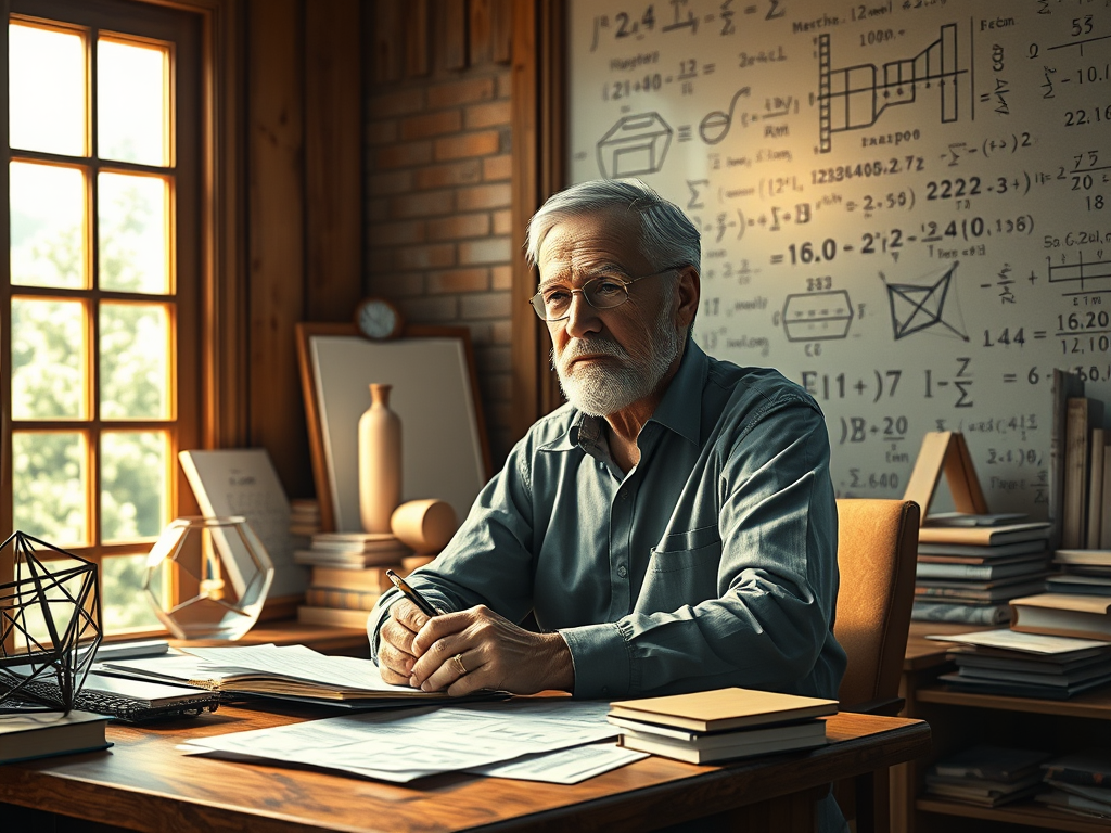 Fiction Inspiration from a Mathematician